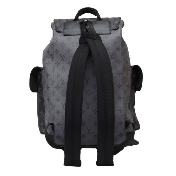 Louis Vuitton Christopher MM Rucksack Backpack Monogram Eclipse Black - Picture 3 of 13